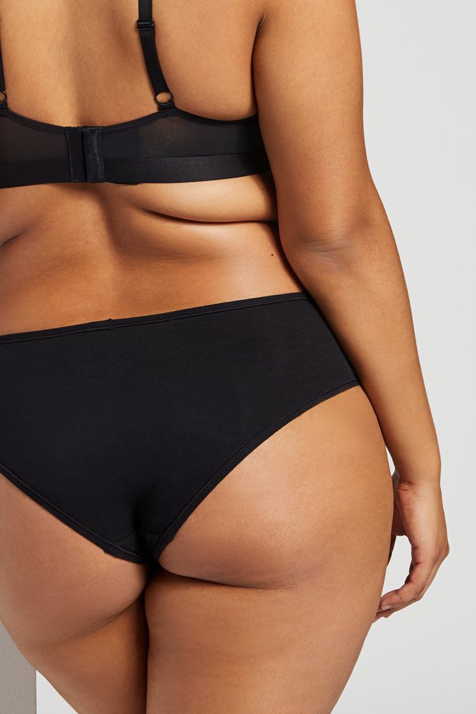 Cloud Cotton Brief in Black (Pack)