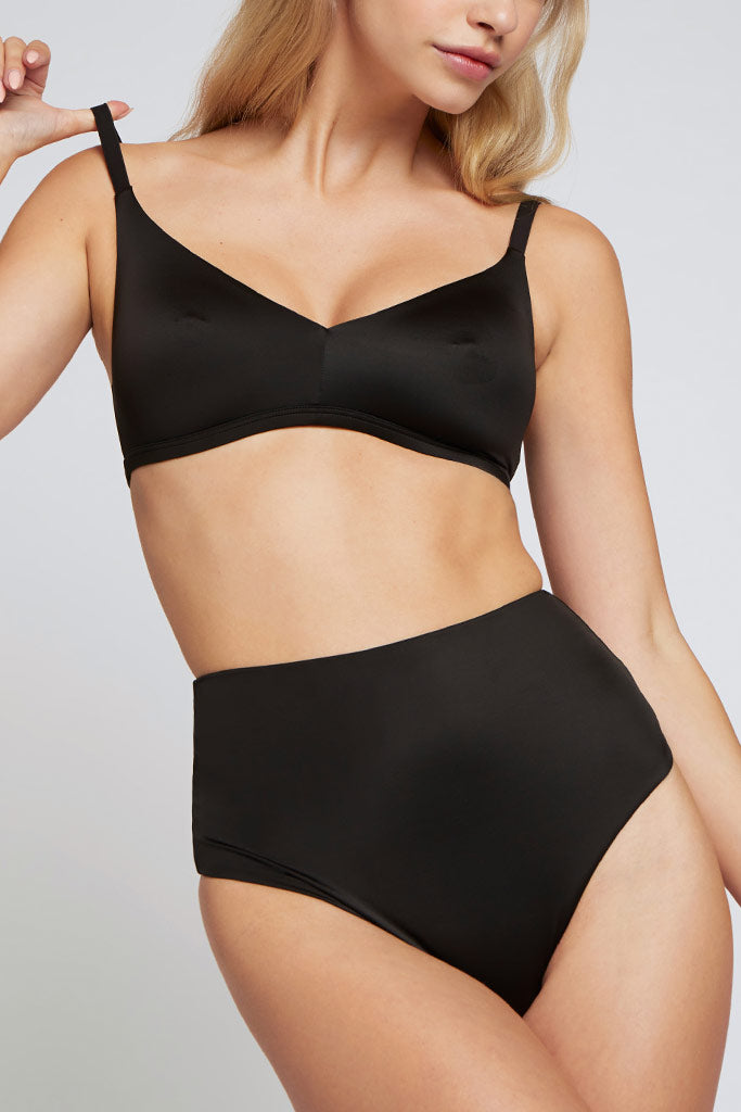 Glacé Non-Wire Bra in Black