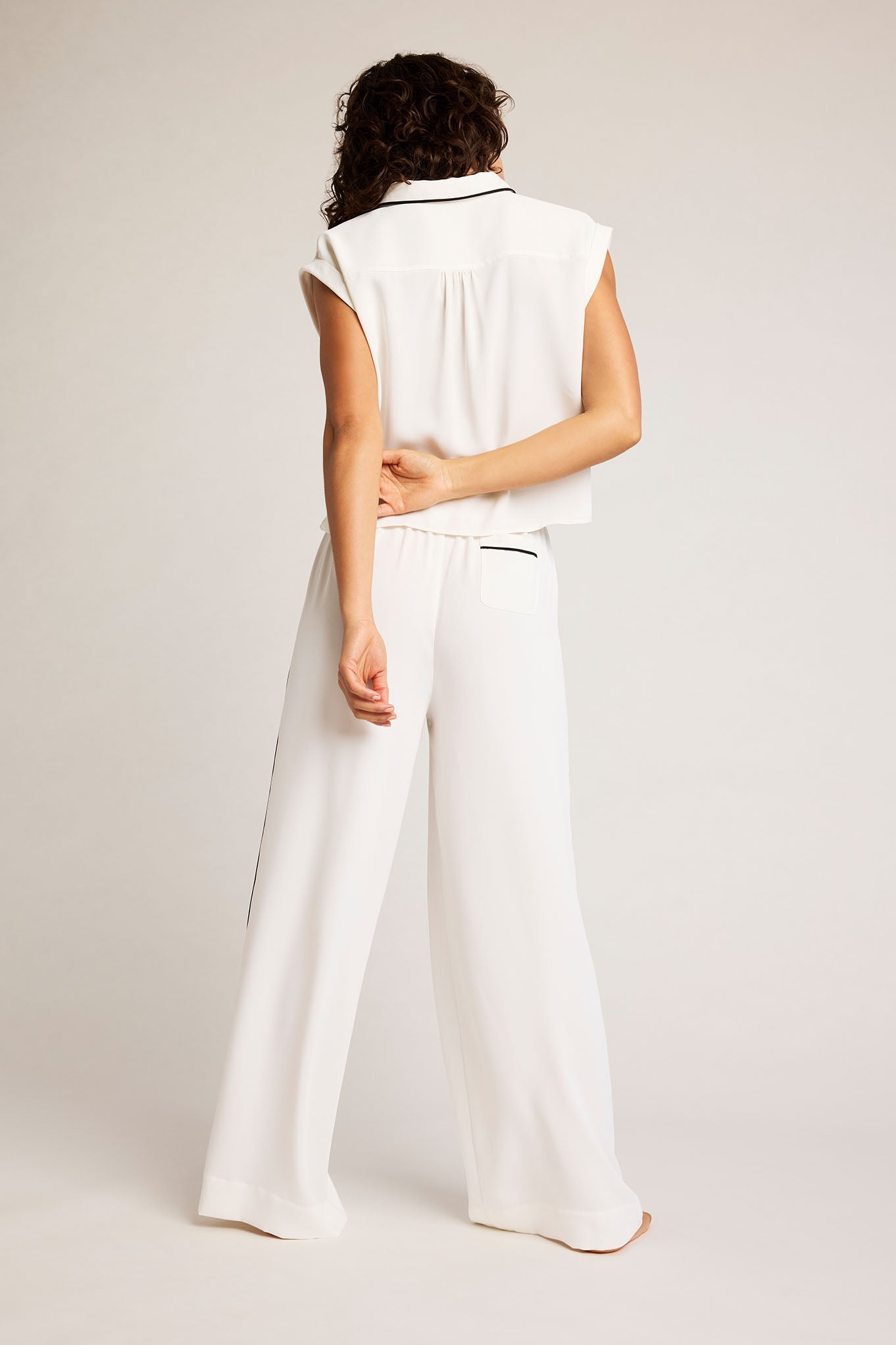 Supreme Track Pant in Ivory